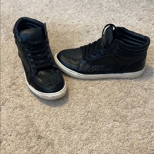 Black sneakers